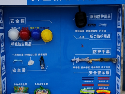 安全防護(hù)用品展示